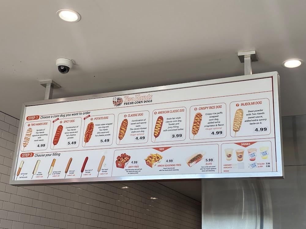 Two Hands Corn Dogs Menu image 4